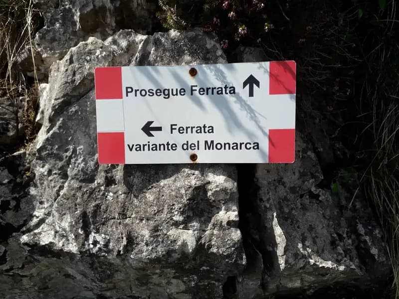 via ferrata Ferrata del Monte Ocone