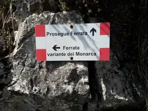 via ferrata Ferrata del Monte Ocone