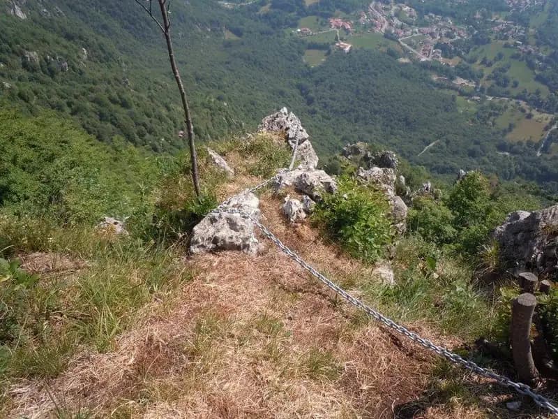 via ferrata Ferrata del Monte Ocone