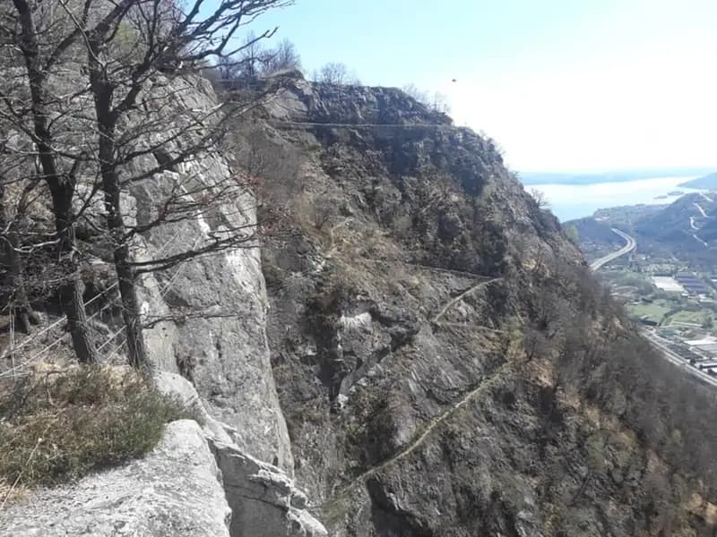 via ferrata Ferrata di Montorfano