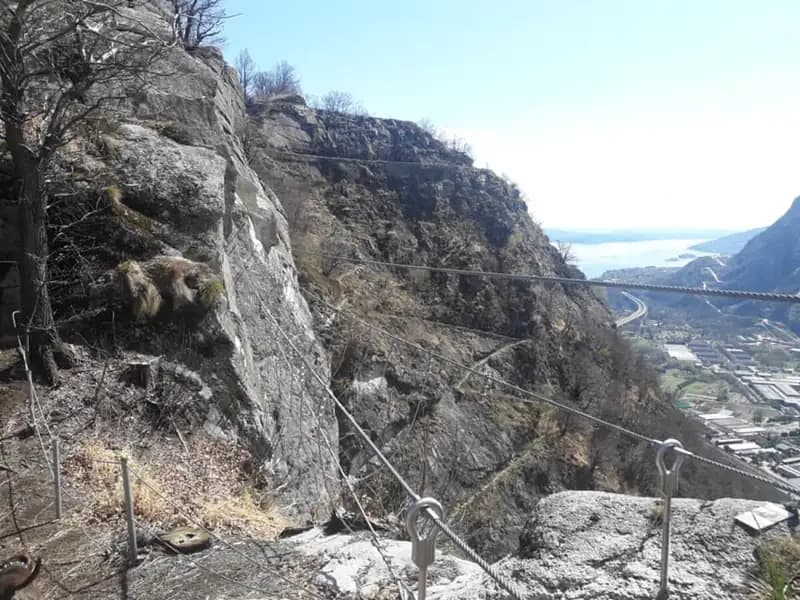 via ferrata Ferrata di Montorfano