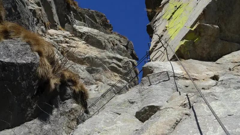 via ferrata Ferrata Nito Staich