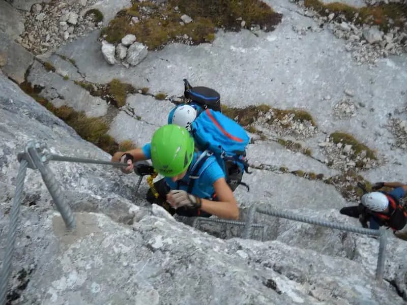via ferrata Ferrata Passo dei 6 Monte Coppolo