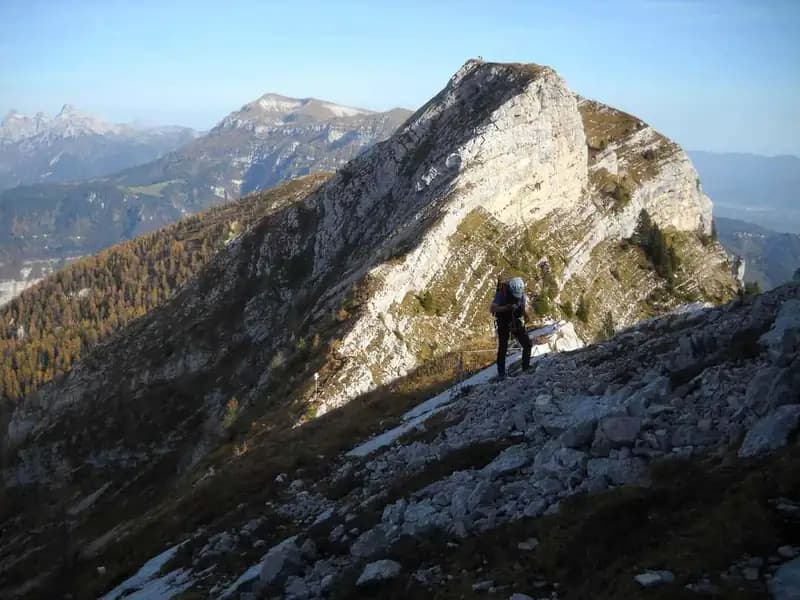 via ferrata Ferrata Passo dei 6 Monte Coppolo