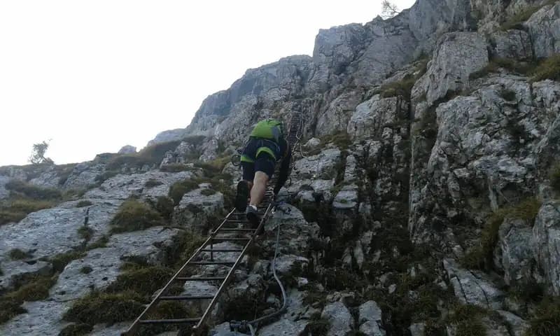 via ferrata Ferrata Passo della Porta alla Presolana