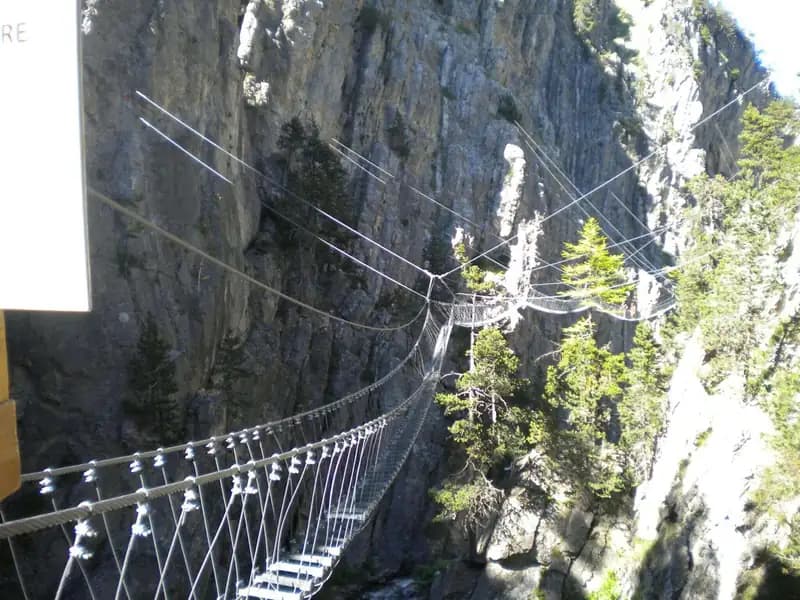 via ferrata Ferrata Rocca Clarì