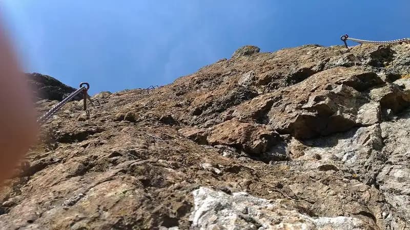 via ferrata Ferrata Pietra Nera
