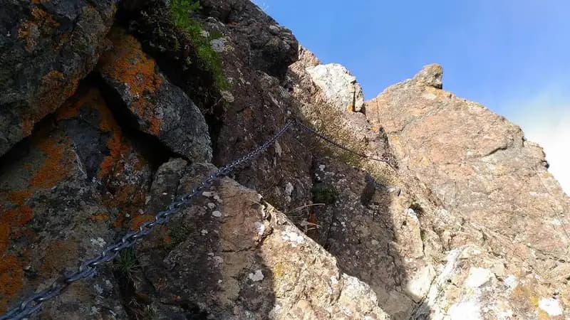 via ferrata Ferrata Pietra Nera