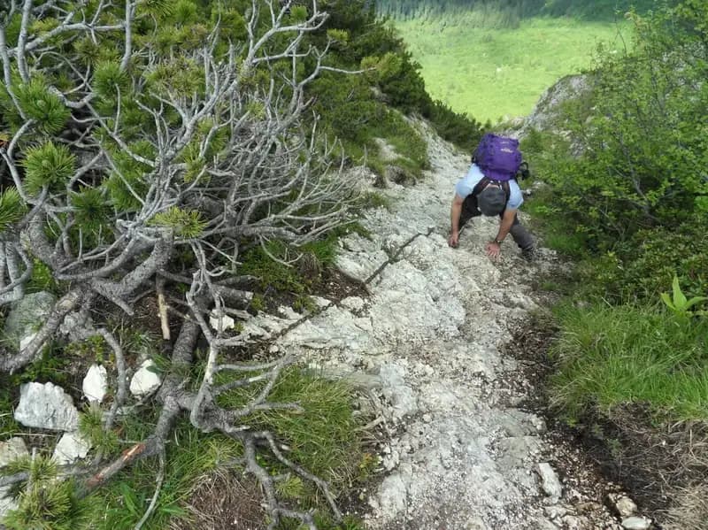 via ferrata Ferrata del Pizzo Badile Camuno
