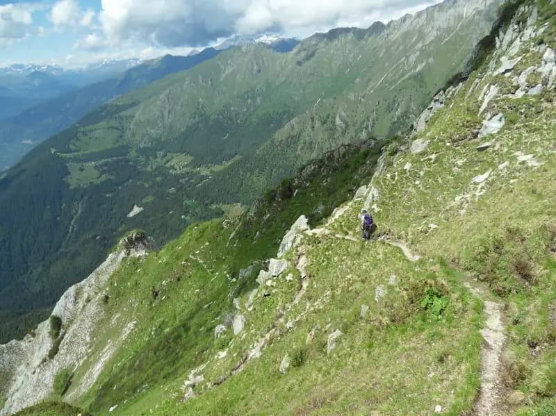 via ferrata Ferrata del Pizzo Badile Camuno