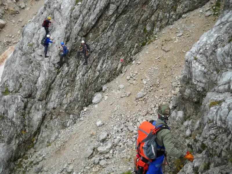 via ferrata Ferrata Ponza Grande