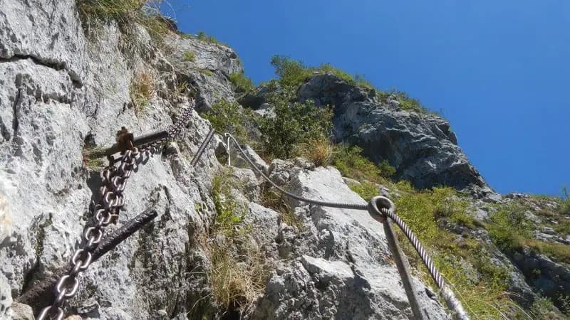 via ferrata Ferrata del Procinto