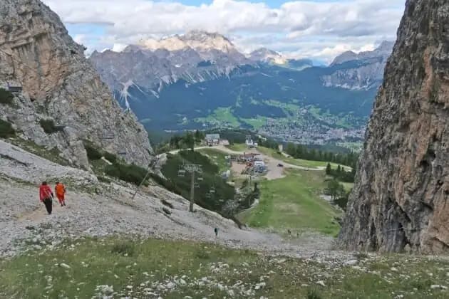 via ferrata Ferrata Ra Pegna