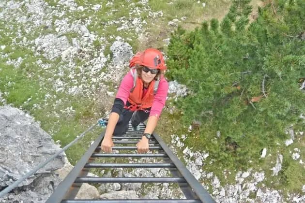 via ferrata Ferrata Ra Pegna