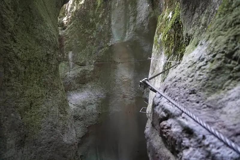 via ferrata Ferrata Rio Sallagoni