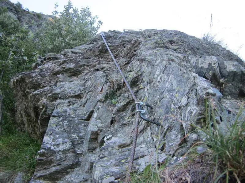 via ferrata Ferrata di Rocca Candelera