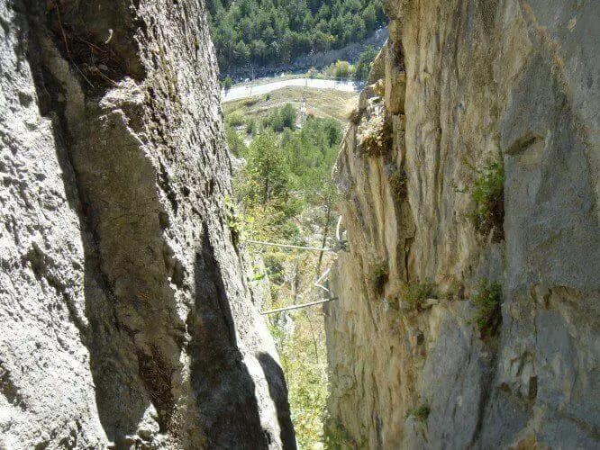 via ferrata Ferrata del Rouas