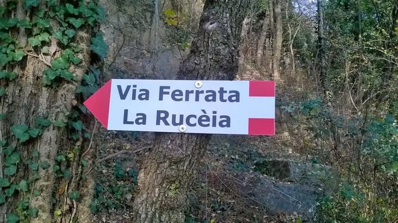 via ferrata Ferrata della Ruceia