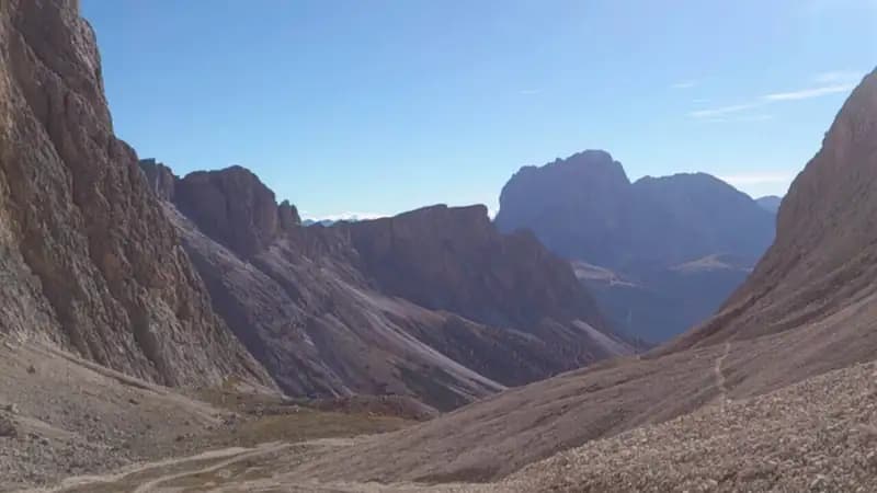 via ferrata Ferrata Sass Rigais