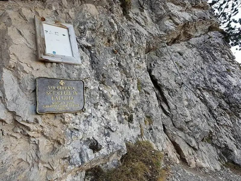 via ferrata Ferrata Sci Club 18