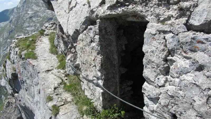 via ferrata Ferrata Senza Confini