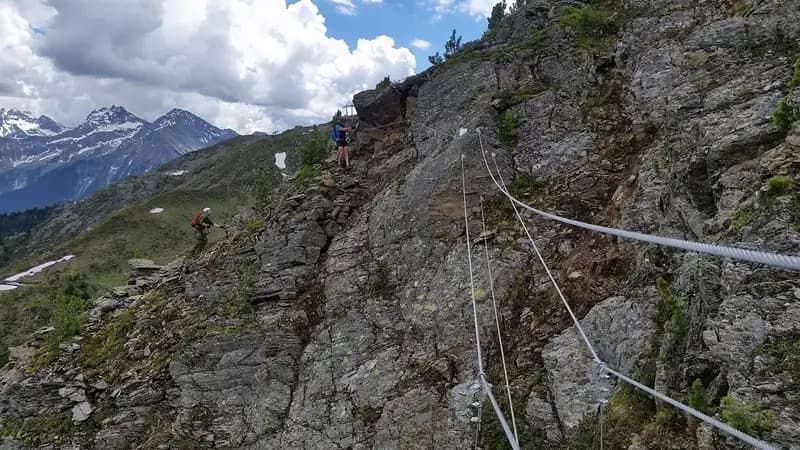 via ferrata Ferrata Speikboden