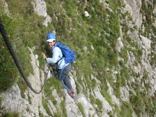 via ferrata Ferrata Steinbergerweg