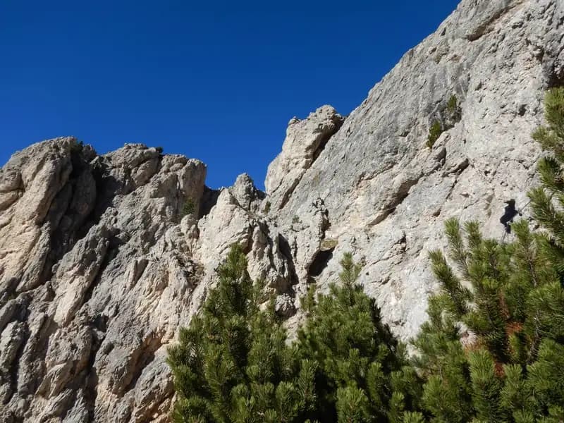 via ferrata Ferrata Fusetti al Sass de Stria