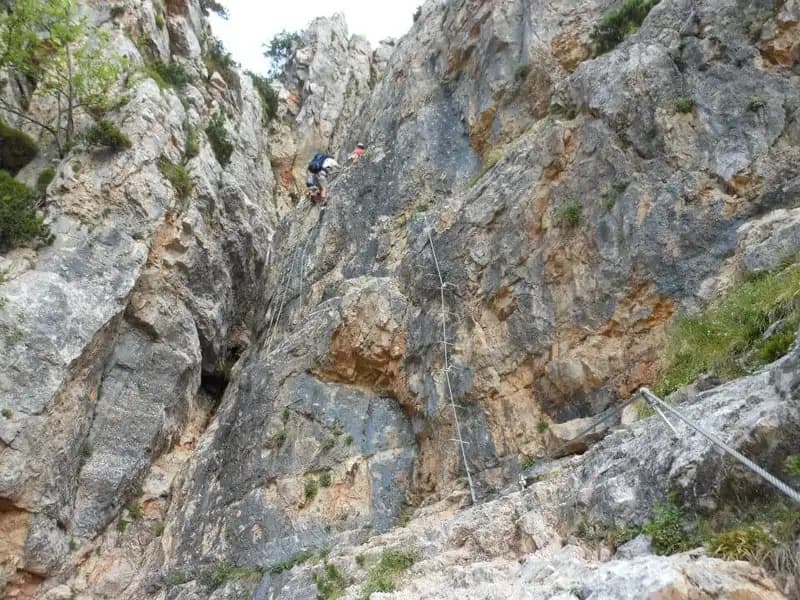 via ferrata Ferrata Viali al Gramolon