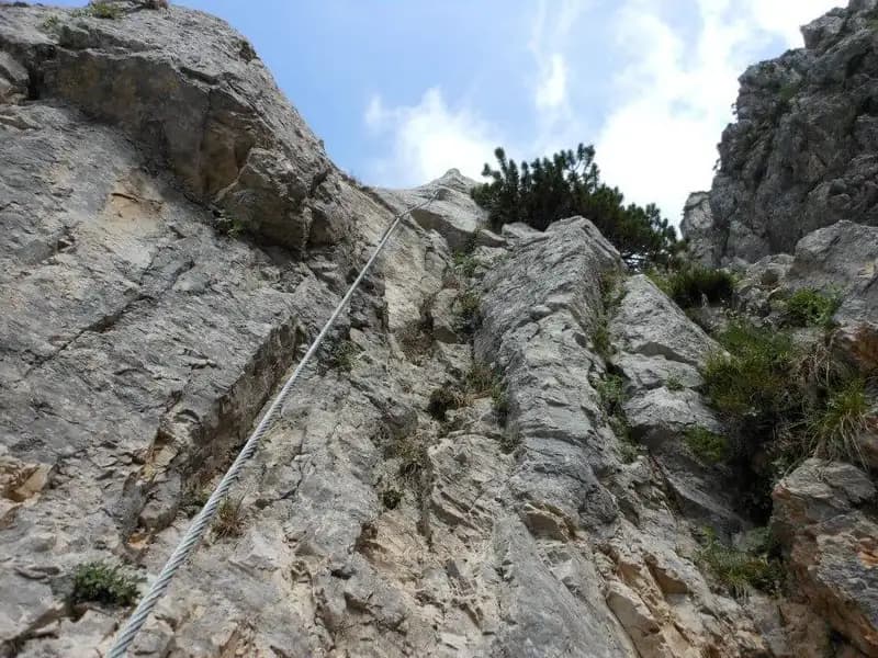 via ferrata Ferrata Viali al Gramolon