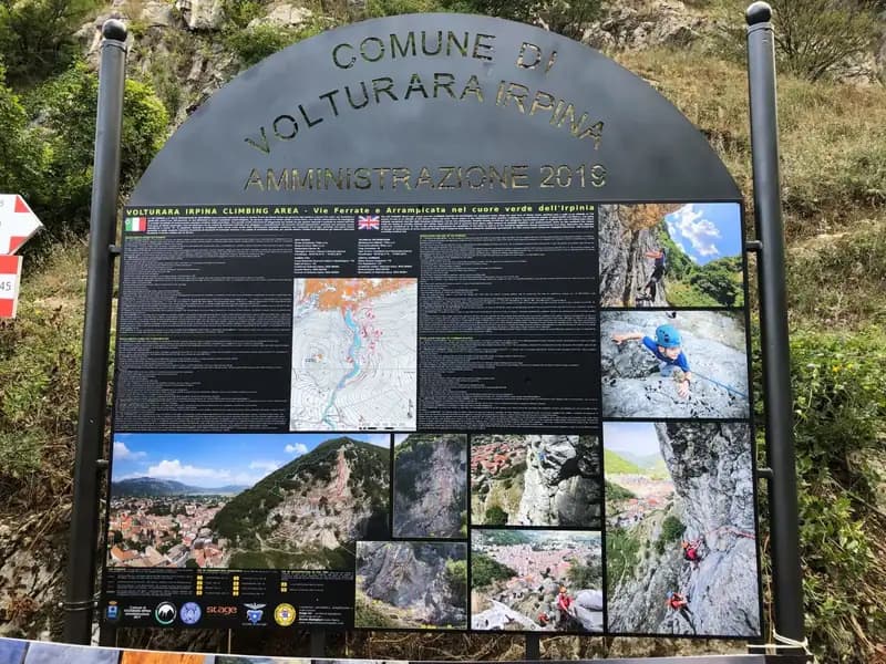 via ferrata Ferrata di Volturara Irpina