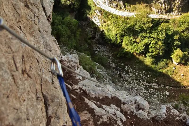 via ferrata Ferrata di Volturara Irpina