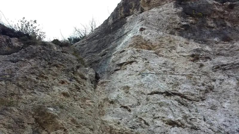 via ferrata Ferrate di Casto