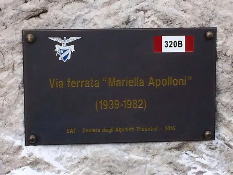 via ferrata Sentiero Attrezzato Apolloni