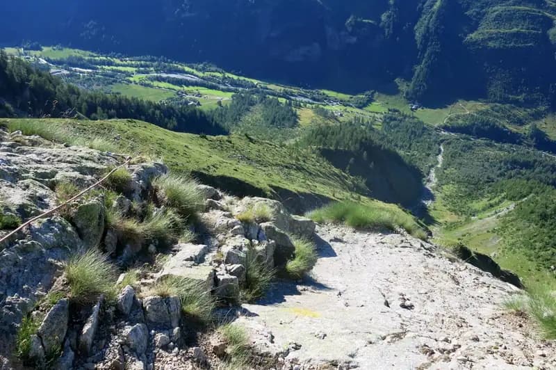 via ferrata Sentiero Attrezzato al Bivacco Boccalatte-Piolti