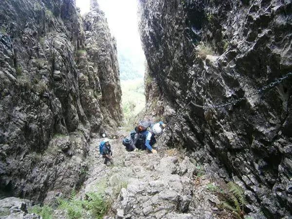 via ferrata Ferrata del Caminetto