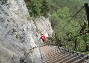 via ferrata Sentiero Attrezzato delle Cavre