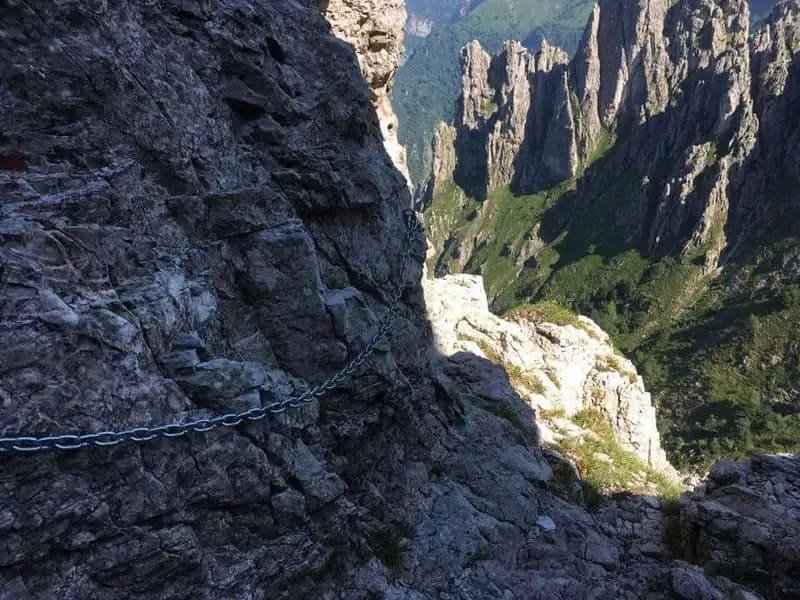 via ferrata Sentiero Attrezzato Cecilia Grigna Meridionale