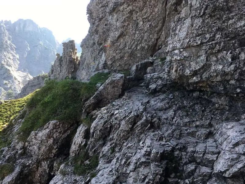 via ferrata Sentiero Attrezzato Cecilia Grigna Meridionale