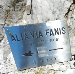 via ferrata Sentiero Attrezzato della Cengia Veronesi