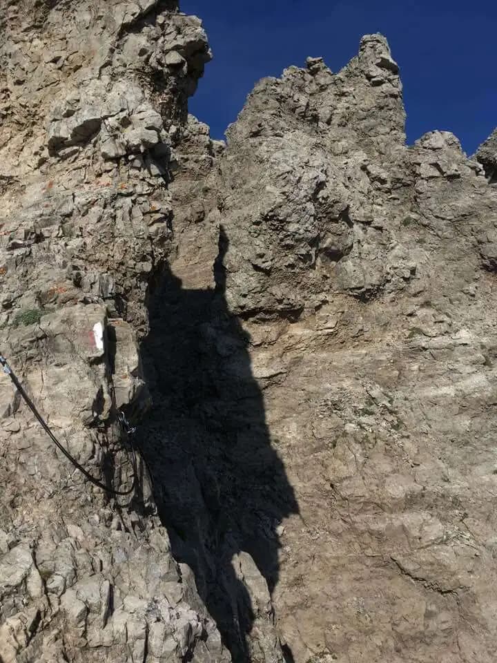 via ferrata Sentiero Attrezzato della Cresta Sinigaglia