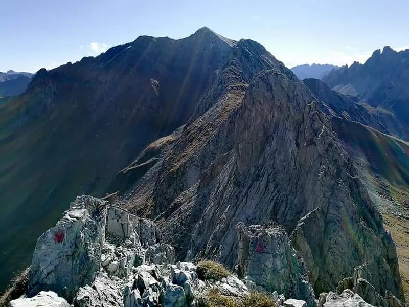 via ferrata Sentiero Attrezzato d'Ambros