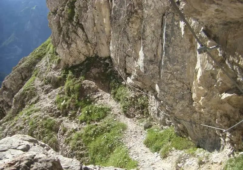 via ferrata Sentiero Attrezzato del Cacciatore