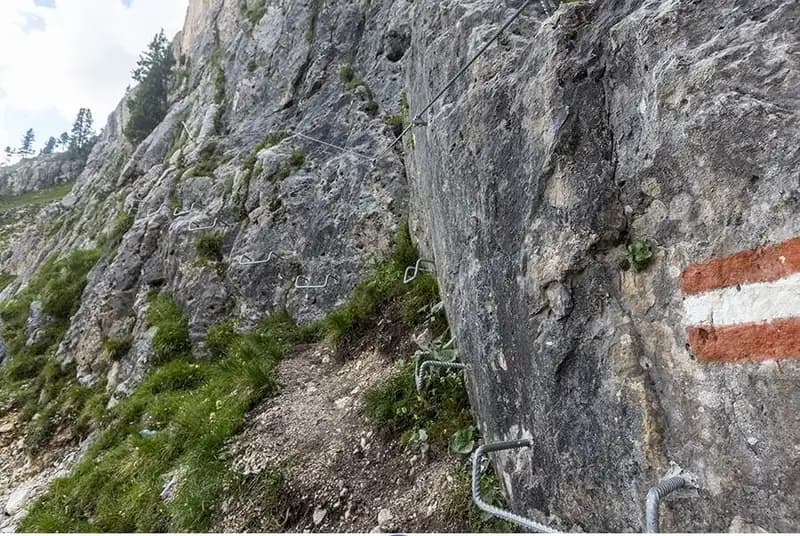 via ferrata Sentiero Attrezzato delle Scalette