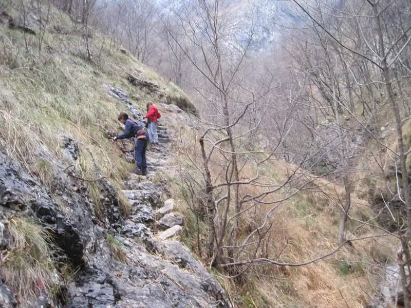 via ferrata Sentiero Attrezzato del Fiume