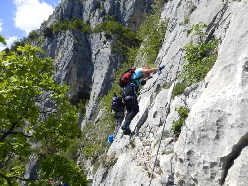 via ferrata Sentiero Attrezzato Foletti