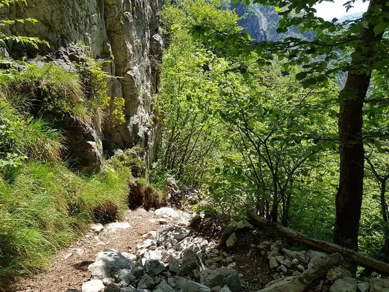 via ferrata Sentiero Attrezzato delle Foppe