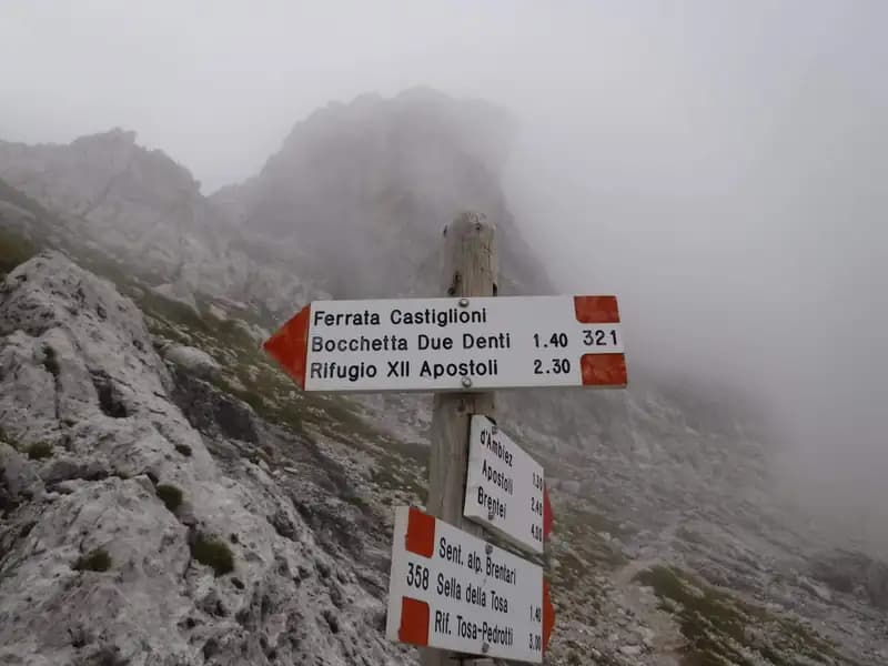 via ferrata Sentiero Attrezzato dell'Ideale