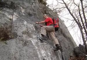 via ferrata Sentiero Attrezzato delle Laste