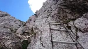 via ferrata Sentiero Attrezzato Leva